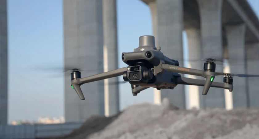 Stockpile Measurements with DJI Enterprise Drones and DJI Terra Mavic 3 Enterprise