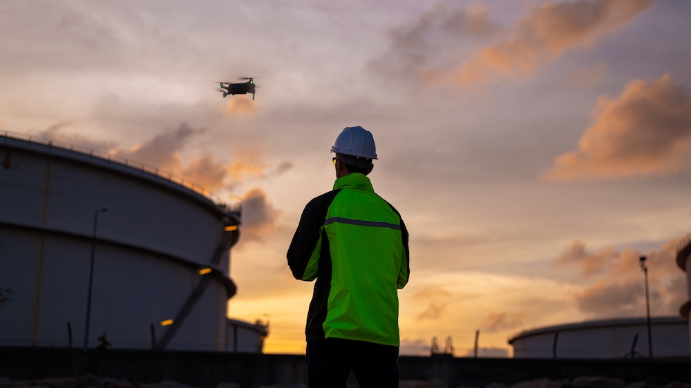 oleoducto dron